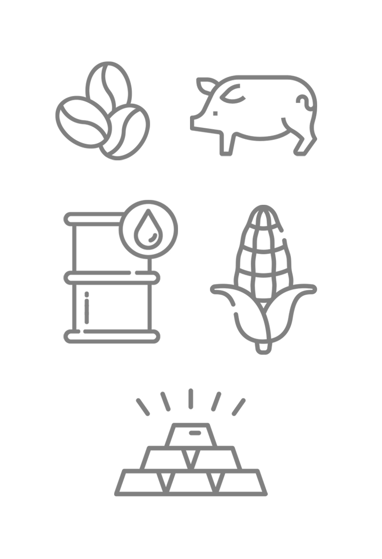 Commodities Icons (50)